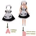 30cm Doll (B) or Dress Up Clothes (A) Accessories Princess Doll Bjd Doll Children's Girl Birthday Gift Toys. 