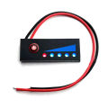 Battery Level Indicator 18650 Lithium, Lipo, LiFePO4, 3S or Lead-Acid 12V Capacity Display Module.