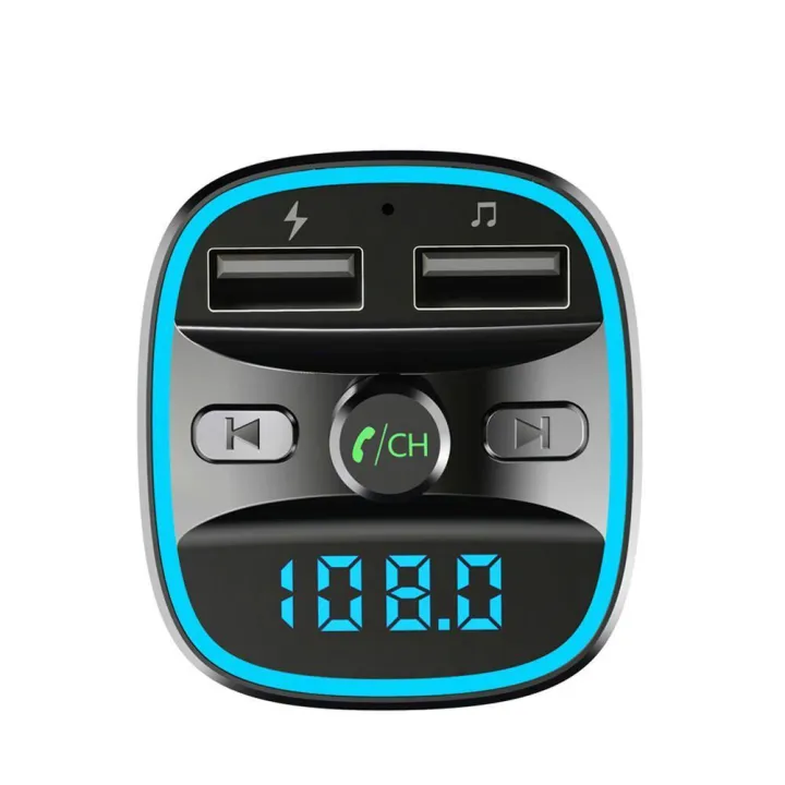 T25%20Bluetooth%20FM%20Transmitter%EF%BC%8CMultifunction%20Wireless%20Car%20MP3%20Player,FM%20Radio%20Transmitter%20Adapter%20with%20Hands-free%20Calling,%20Voice%20Navigation%20-%20Image%204