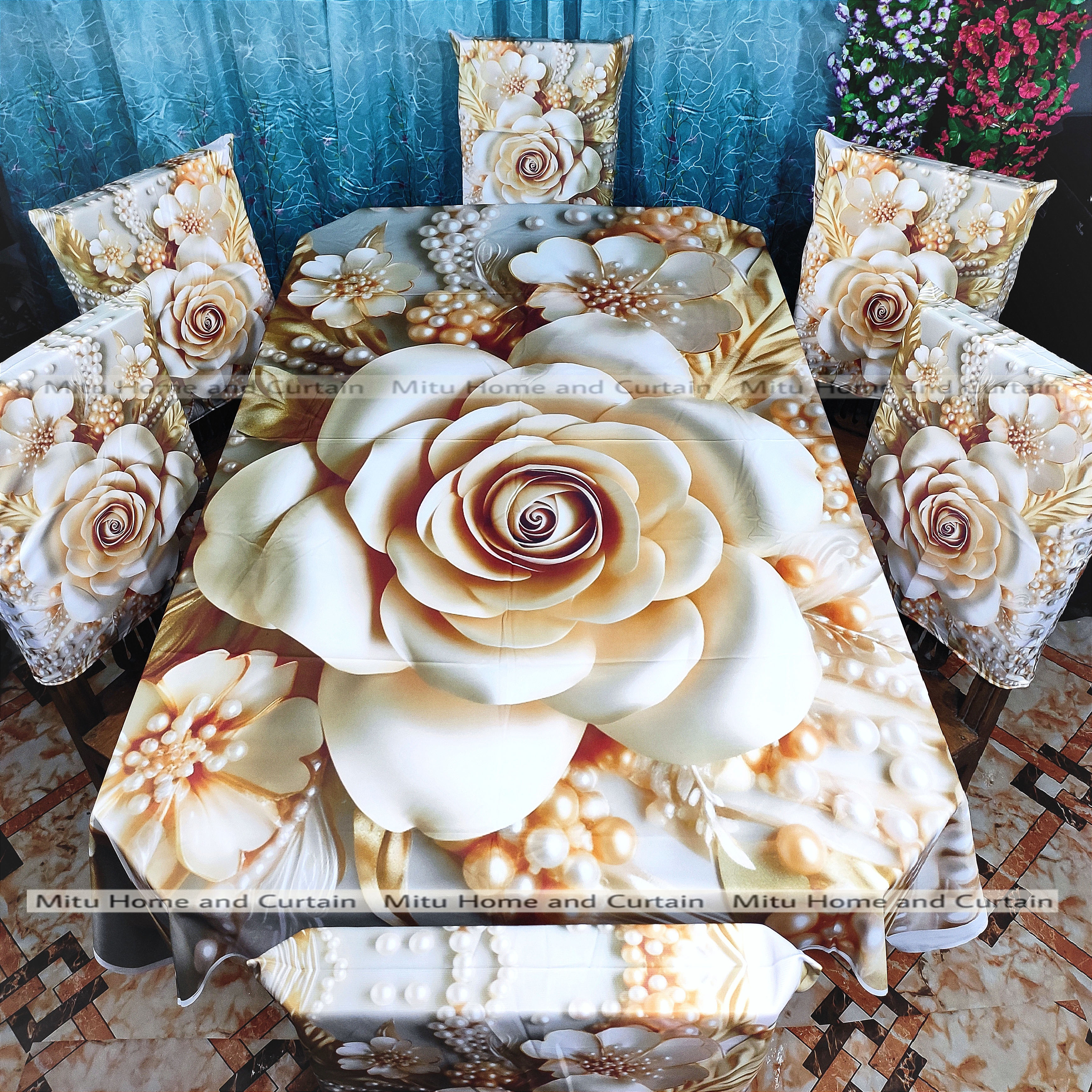 Table Cover 3D print Dining Table Cover Digital new Table cover with 6pc matching chair cover full 7 pcs set Golden collection>” /></p>
<p>Regular Price : 1132 BDT<br />
Sales price Is: 566 Taka.</p>
<p>OrderINFO : &ID026JH4322435<br />
More Products : <a href=
