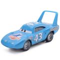【The road to happiness Store】1:55 Disney Pixar Cars Diecast Car Model King Jackson Storm Metal Car Toy Boy Christmas Birthday Gift. 