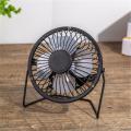 4 Inch Metal Usb Mini Fan Portable 360 Degree Adjustable Cooling Fan Table Fan Desk Fan Mini Personal Fan for Home Office. 