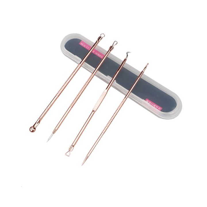 4%205%20Pcs%20Stainless%20Steel%20Blackhead%20Remover%20Tool%20Kit%20Face%20Massage%20Whitehead%20Pimple%20Spot%20Comedone%20Acne%20Extractor%20Face%20Massager%20-%20Image%206