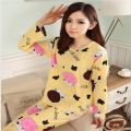 Women Pajamas Suits Lovely Home Suit Sleepwear Short Sleeve Pyjamas Comfortable Girl Spring And Summer Colthing. 