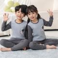 New Winter Warm Sleeping Pajamas Boys Clothing Tops+Pants 2pcs Pajamas Sets Toddler Pyjamas Kids Girls Boys Sleepwear Clothes.
