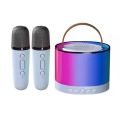 K52 RGB Wireless Karaoke Speaker Portable Bluetooth Music Machine with Dual Mic | Fun Gift for Kids & Family. 