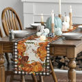 Harvest Party Table Decorations Pumpkin Themed Table Runner Maple Leaf Table Runner Fall Table Runner Christmas Table Runner.