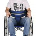 restraint belt-1 * Wheelchair non-slip restraint belt-blue. 