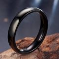 Black Steel Finger Ring- Fashionable Man's Finger Ring.