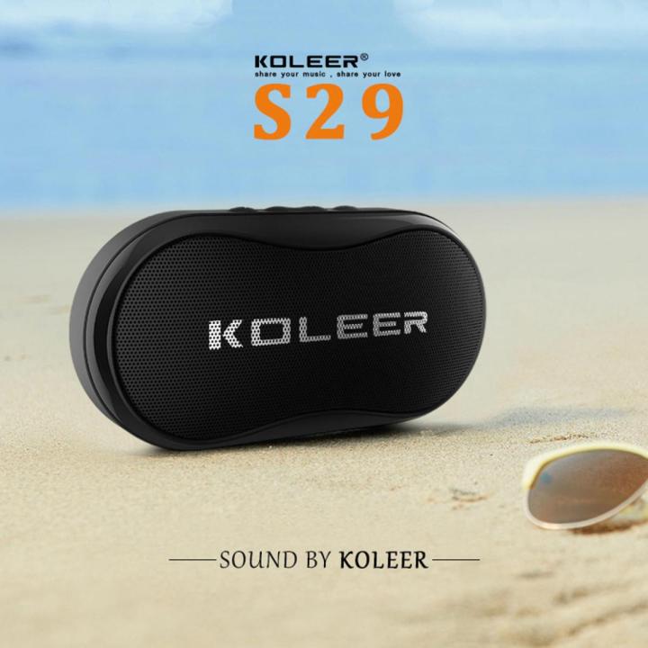 KOLEER S29 Portable Bluetooth Speaker for center / Center Speaker