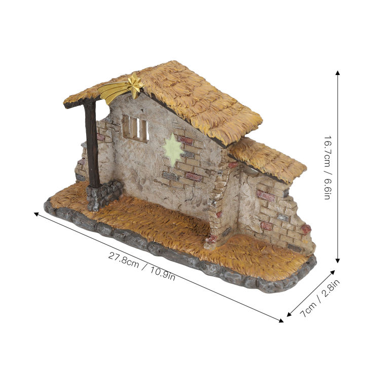 Christmas%20Manger%20Shed%20Statue,%20Nativity%20Scene%20Exquisite%20Workmanship%20for%20Gifts%20-%20Image%207