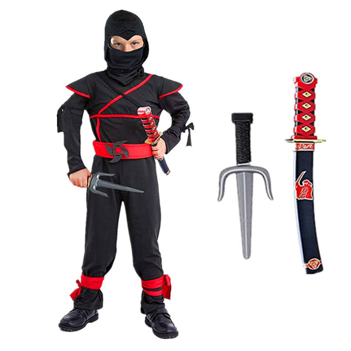 Ninja%20Costume%20Deluxe%20Black%20Kids%20Ninja%20Costume%20with%20Plastic%20Accessories%20Halloween%20Cosplay%20Ninja%20Outfit%20for%20Boys%20Girls%20-%20Image%203