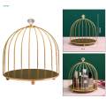 Bird Cage Desktop Perfume Organizer Holder Countertop Makeup Rack 1-Tier.