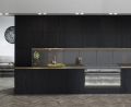 3mx60cm Black Wood Peel and Stick Wallpaper , 10 Ft. x 2 Ft. Removable Wood Contact Paper, Removable Contact Paper for Countertops, Decorative Waterproof Vinyl Roll. 