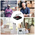 Portable CD Player, V5.3 Wireless Walkman CD Player Anti-Skip Shockproof Protection Rechargeable Personal CD Player With LCD Display. 