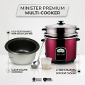 Minister MI-RCR 1.8L Automatic Rice Cooker (Two SS inner Pot ) With Free Delivery.