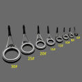 8 Pcs/Set Fishing Rod Guides Tip Fish 5-18Mm Dia Pole Repair Kit. 