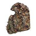 Camouflage Leafy Hat 3D Full Face Mask Headwear Turkey Camo Hunter Hunting Accessories. 