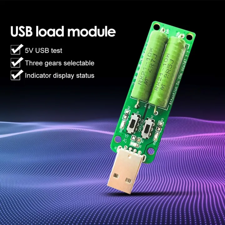 USB Charge Current Detection load Testing instrument 3A/2A/1A Discharge ...
