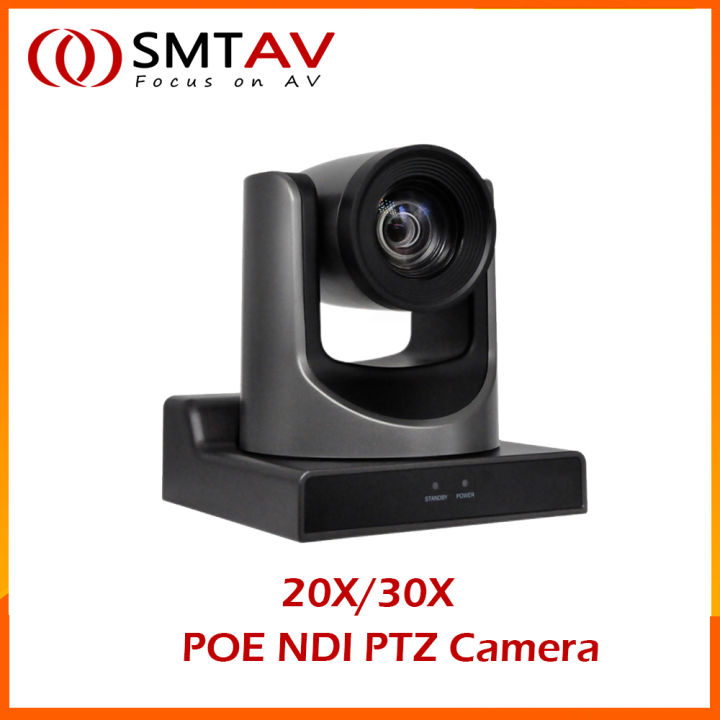 SMTAV POE NDI SDI PTZ Camera 30x 8x Zoom Live Streaming Camera