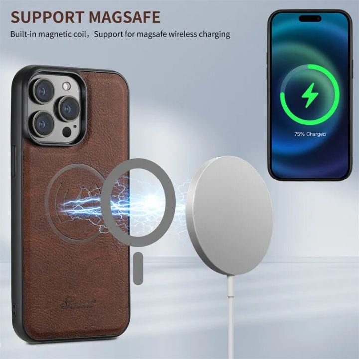 Magnetic%20For%20MagSafe%20Card%20Holder%202%20in%201%20Leather%20Phone%20Case%20For%20iPhone%2015%2014%2013%2012%20Pro%20Max%20Ultra%20Shockproof%20Detachable%20Back%20Cover%20-%20Image%204