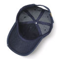 Cool Denim Baseball Cap Unisex Ripped Hole Snapback Adjustable Visor Sun Hat Outdoor Men Women Casual Hip Hop Hats Streetwear. 