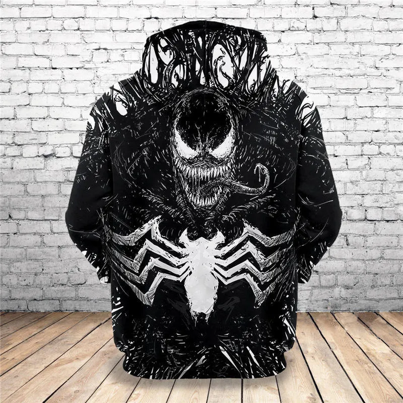 トップス  Venom Hoodie VENOM Limited Edition Performance Zippered Hoodie