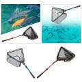 Fishing Mesh Net Fishing Accessories Lightweight Landing Net Fishing Collapsible Fish Net for Catfish Trout Freshwater Saltwater Sea Fishing.