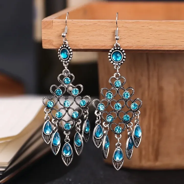 Bohemian%20Ethnic%20Long%20Blue%20Acrylic%20Crystal%20Water%20Drop%20Earrings%20for%20Women%20Retro%20Temperament%20Geometric%20Dangle%20Earrings%20Jewelry%20-%20Image%206