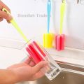 Glass Cleaning Sponge Brush Bottle Cup Thermos A Cleaning Tool.
