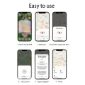 Tracking Location Wallet Tracker Card Smart Bluetooth-Compatible Tracking Work with Apple Find My Smart Card Wallet Tracker Card. 
