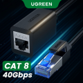 UGREEN CAT8 Cable Ethernet 40Gbps Extension Cable RJ 45 Internet Extender For Router Computer PC Laptop PS5 RJ45 Lan Patch Cord. 