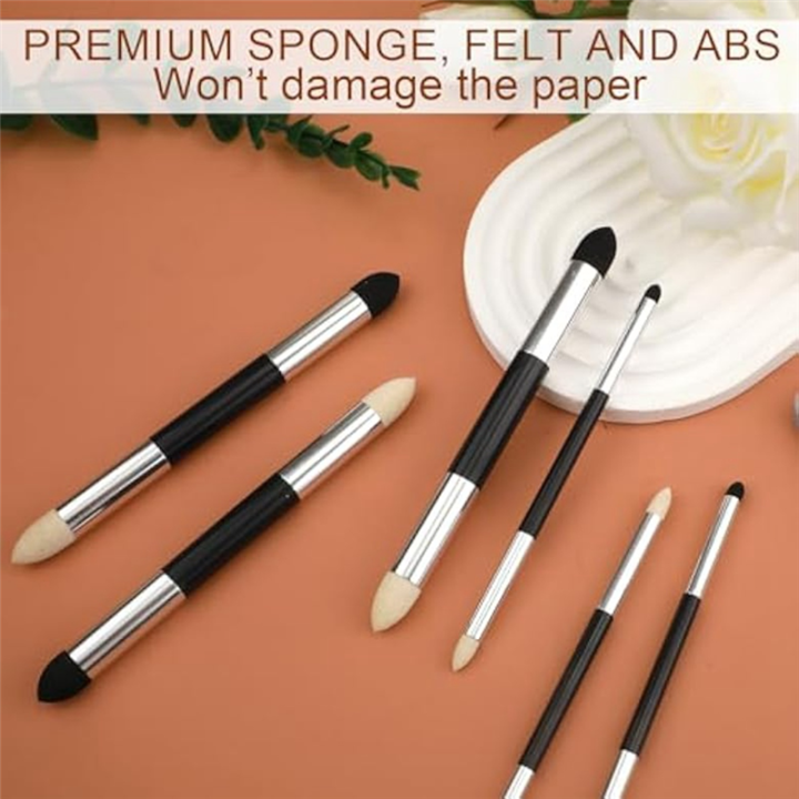 6Pcs%20Artist%20Blending%20Sponge%20Pen,Double-Headed%20Blending%20Stump%20Pencil%20Sketch%20Brush%20Drawing%20Foam%20Blender%20Stick%20Blender%20Tool%20Easy%20Install%20Easy%20to%20Use%20-%20Image%205
