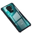 Shockproof Clear Hybrid Cover for Redmi Note 9 Edge - Durable and Reliable - Reinforced Transparent Hard Back Cover for Redmi Note 9. 