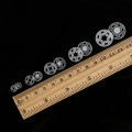 100pcs Plastic Snap Crafts DIY Accessory Stud Fasteners Press Button Sewing. 