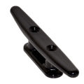Black Nylon Boat Cleat 6 Inch - Rope Cleat, Kayak, Boat Dock Cleats - Perfect for Marine, Deck, Nautical Decor.