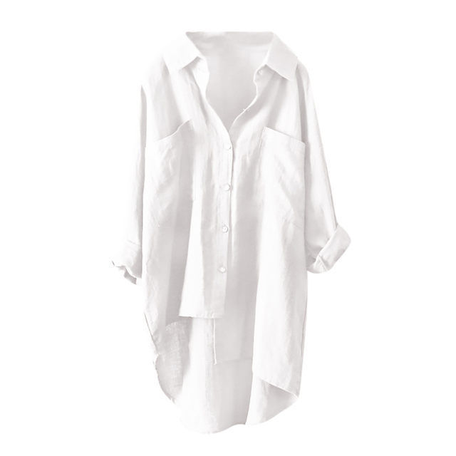 Women's%20Turn%20Down%20Collar%20Shirt%20With%20Pockets%20Loose%20Casual%20Shirts%20For%20Women%20Autumn%20Blouse%20-%20Image%202