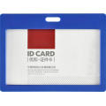 High Quality Card Holder Sleek Transparent Plastic Case Protective Without Lanyard Holder for Office Use Business Travel Id Card Holder Student Card Holder Gift Option. 