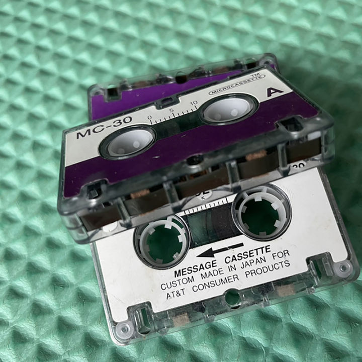 50*30mm Standard Cassette Blank Tape Player Empty Tape With 30 Minutes Magnetic Audio Tape Recording For Speech Music Recording Tetuo