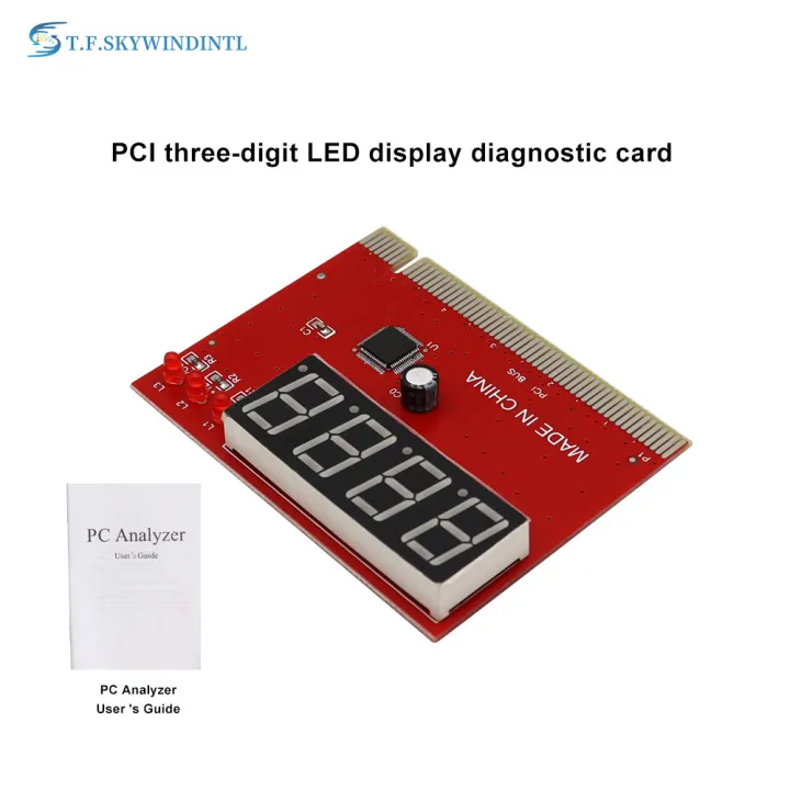 【Big savings】 Computer Analysis PCI POST Card Motherboard LED 4 Digit ...