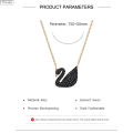 【TY】Fashionable Versatile Sweater Chain Swan Pendant Necklace Light Luxury High-end Necklace TY. 
