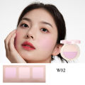 New Two-color Multi-purpose Pressure Powder Brightens High Gloss Makeup Setting Pressure Powder Dry Wet Lasting Powder Blusher. 