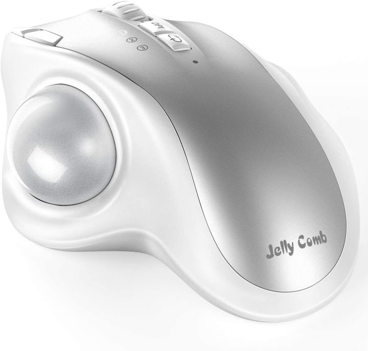 Jelly%20Comb%202.%20%20Trackball%20Mouse%20Bluetooth%20Rechargeable%202400dpi%20Gaming%20Mouse%20Vertical%20Professional%20Drawing%20Laser%20Mice%20-%20Image%202