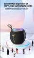 Awei KA19 TWS Portable Bluetooth Speaker RGB Light with TF Slot IPX4 Waterproof 360° Surround Sound Long Battery Life.