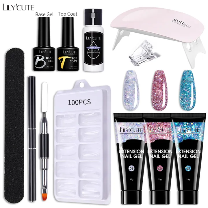 LILYCUTE%20Nail%20Gel%20Set%206W%20LED%20Lamp%20Full%20Manicure%20Set%20Vernis%20Semi%20Permanent%20Quick%20Extension%20Nail%20Kit%20Gel%20Set%20For%20Nails%20Tool%20Kit%20-%20Image%207