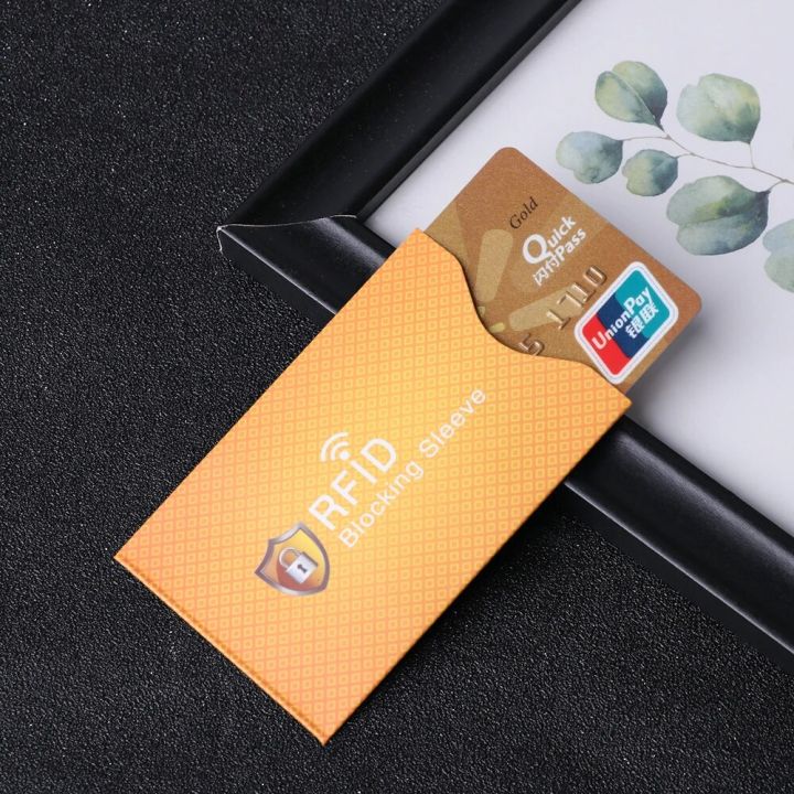 5PCS%20New%20Anti%20Theft%20RFID%20Credit%20Card%20Holder%20Multicolor%20Bank%20Card%20Protector%20Blocking%20Cardholder%20Sleeve%20Skin%20Case%20Covers%20-%20Image%203