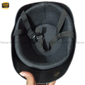 DFL / STM / SMS Cap Style New Version Bike Helmet Black colour 1 pcs Vespa or Scooty Helmet for man & Women. 