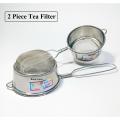 Tea Filter Net Stainless Steel-2 Piece.