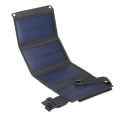 4-Fold 20W Foldable Solar Panel Portable Solar Panel Charger Two Colors USB 5v DC Full-time Power Supply Solar Panel Power Bank Taotai. 