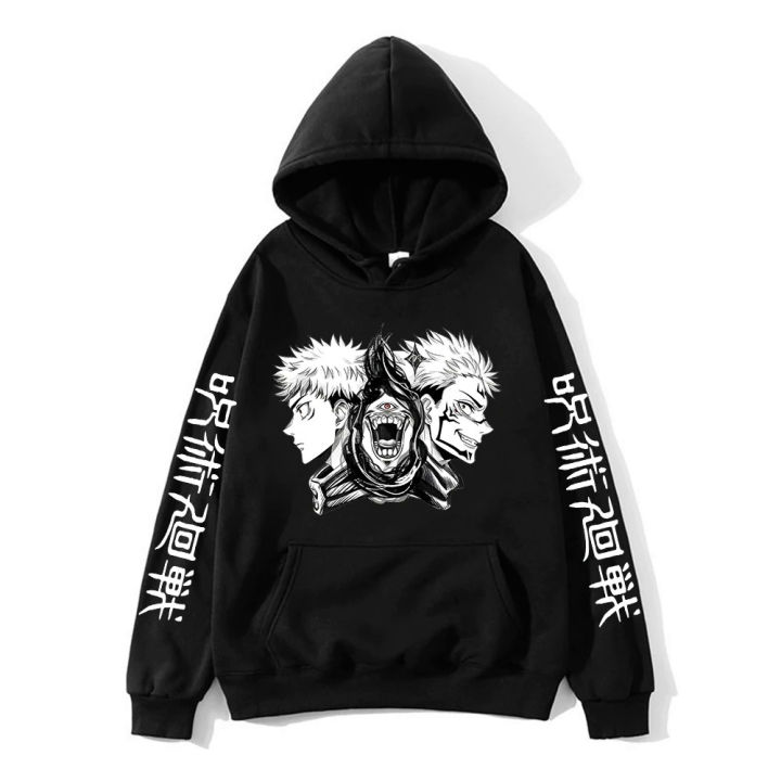 Yuuji itadori hoodie Sukuna sweatshirts mens streetwear Japanese
